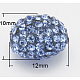 Abalorios de resina de Diamante de imitación RESI-Q018-9-1