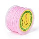 Poliéster cordón de milán para hacer artesanías de joyería diy OCOR-F011-D02-2