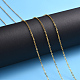 Cadenas de cable de latón CHC-T008-06C-G-3