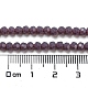 Supports de perles de verre opaques EGLA-A035-P3mm-D11-6