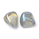 Cuentas de cristal de cuarzo natural chapado al vacío G-S244-05-2