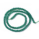 Natürliche grüne Onyx Achat Perlen Stränge G-F596-12B-4mm-2