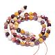 Natural Mookaite Beads Strands G-N0313-12-6mm-2