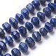 Chapelets de perles en lapis-lazuli naturel G-P434-03-2