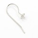 Brass Earring Hooks for Earring Design X-KK-I591-10P-NR-2
