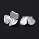 Protezioni tallone perla acrilico fiore imitazione X-OACR-L004-7226-3