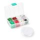 3 colores 1155 piezas diy tema de navidad pulseras elásticas que hacen kits DIY-LS0001-22B-7