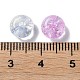 Perles en verre craquelé GLAA-B015-12-3
