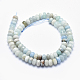 Chapelets de perles en aigue-marine naturelle G-K256-61B-2