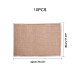 Braided Jute and Lace Non-Slip Insulation Pad AJEW-WH0066-01-2
