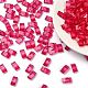 Transparent Acrylic Carrier Beads PL873Y-1-1
