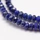 Chapelets de perles en lapis-lazuli naturel G-F460-11-3