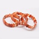 Natural Agate Beads Stretch Bracelets BJEW-E289-D01-1