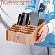 Abnehmbare 14-Gitter-Aufbewahrungsbox für Mobiltelefone aus Holz AJEW-WH0348-154C-3
