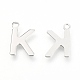 201 Stainless Steel Charms X-STAS-C021-06P-K-2