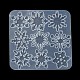 Moules en silicone pour pendentif flocon de neige DIY-G100-01D-3