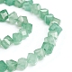Natürlichen grünen Aventurin Perlen Stränge G-E560-B01-3