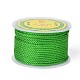 Poliéster cordón de milán para hacer artesanías de joyería diy OCOR-F011-D12-1