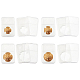 Pandahall elite 8pcs 4 styles boîte de rangement en plastique pour pièces de monnaie AJEW-PH0005-03-1
