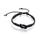 Cowhide Leather Cords Bracelets BJEW-JB04132-03-1