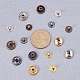 1 boîte à bijoux en métal mélangé BUTT-WH0001-03-4