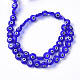 Chapelets de perles vernissées manuelles LAMP-J089-A04-01-2