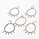 Perle di vetro Placchi braccialetti di fascino BJEW-JB03693-1