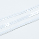 プラスチックスパンコールビーズ  スパンコールビーズ  装飾アクセサリー  フラットラウンド  ホワイト  5mm  約100ヤード/ロール PVC-Q085-5mm-L010-3