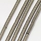 Electroplate Non-magnetic Synthetic Hematite Beads Strands G-J164A-3mm-06-1