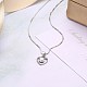 Trendy 925 Sterling Silver Pendant Necklaces NJEW-BB22410-6