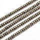 Rondelle Natural Pyrite Beads Strands G-I126-12-3x2mm-1