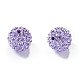 Pave Disco Ball Beads X-RB-H258-10MM-371-1