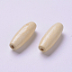 Perles de bois ovales longues naturelles teintes WOOD-Q003-23x8mm-09-LF-2