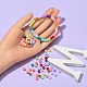 18 Colors Opaque Acrylic Beads DIY-YW0005-37-5