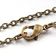 Iron Cable Chain Necklace Making NJEW-JN01385-01-1