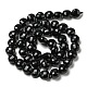 Brins de perles d'onyx noir naturel (teints et chauffés) G-K351-A02-01-3