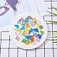 PH PandaHall 500g Irregular Mosaic Tiles Assorted Colors Crystal Mosaic Pieces Cabochons Large Piece for DIY Crafts GLAA-PH0007-27-5