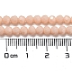 Supports de perles de verre opaques EGLA-A035-P4mm-D05-6