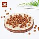 120шт круглые бусины из натурального дерева WOOD-OC0001-84-LF-4