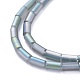 Galvanoplastie des brins de perles de verre dépoli EGLA-K014-BF-FR01-4