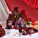Ph pandahall オーガンジーギフトバッグ 60 個  2 スタイルタータンチェックオーガンジー巾着バッグ結婚式の記念品バッグジュエリーポーチバッグ誕生日パーティーフェスティバル  バレンタイン・デー  クリスマス  3.94x5.91 CON-PH0002-75-2