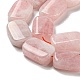 Chapelets de perles en quartz rose naturel G-M420-M03-02-4