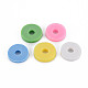 Chapelets de perle en pâte polymère manuel CLAY-R089-8mm-T012-4