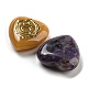 Наборы бусин из натуральных драгоценных камней 7 чакра G-F761-01-2