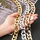 Handmade Plastic Curb Chains AJEW-FW0001-01-8
