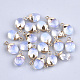 Electroplate Opalite Charms X-G-S344-09G-1