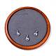 Плоский круглый деревянный поднос для ювелирных изделий ODIS-P008-20A-5