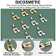 DICOSMETIC 9Pcs 3 Colors Stainless Steel Pendants Golden and Rose Gold Color Musical Note Charms Pendants for Bracelet Necklace Jewelry Making and Crafting STAS-DC0007-27-4