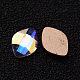 Граненый лист k9 стеклянный горный хрусталь кабошонов X-EGLA-O007-19B-2