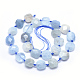 Natural Aquamarine Beads Strands G-K223-43B-2